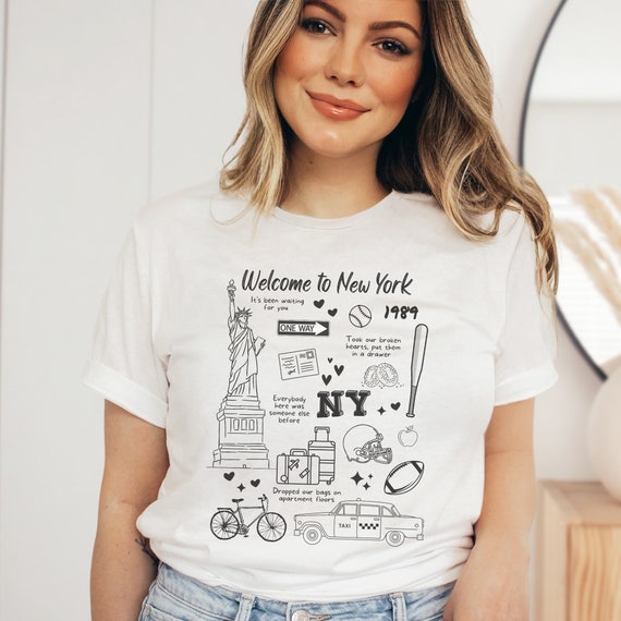 Welcome to New York T-shirt, It's Been Waiting for You Tee, Taylor