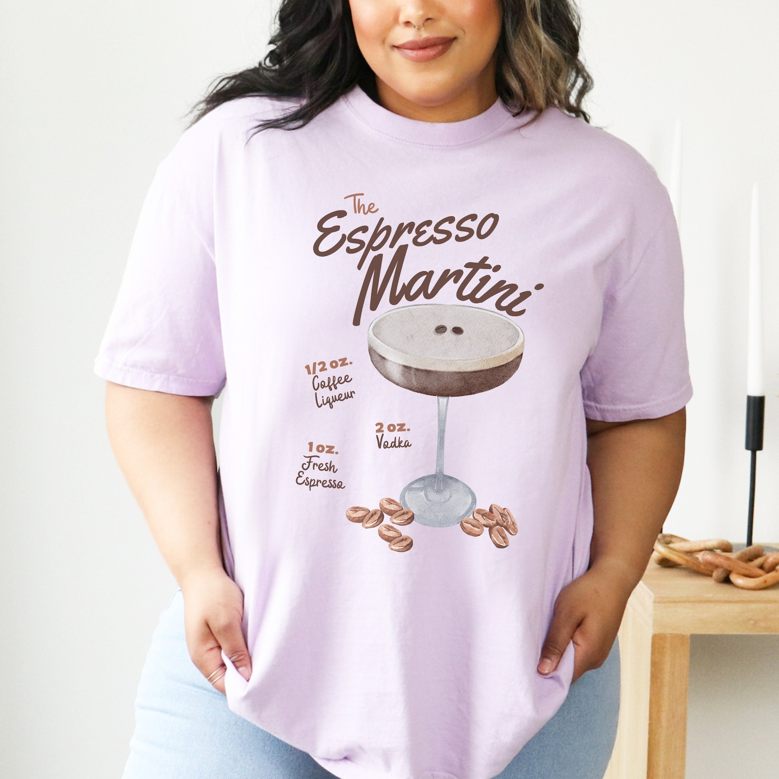 The Lutf Shirt - Espresso Martini