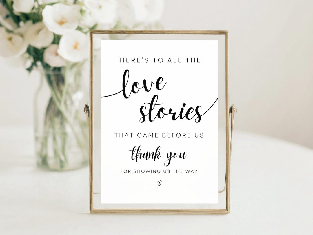 He Came For Learning Love Scan Vf To All the Love Stories That Came Before Us Sign, Generations of Love