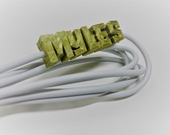 Aangepaste naamtag USB Lightning-kabel
