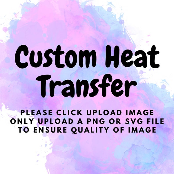 Custom Heat Transfer Prints | Printed Vinyl | Heat Transfer | Custom | Tshirt Prints | Eco Solvent