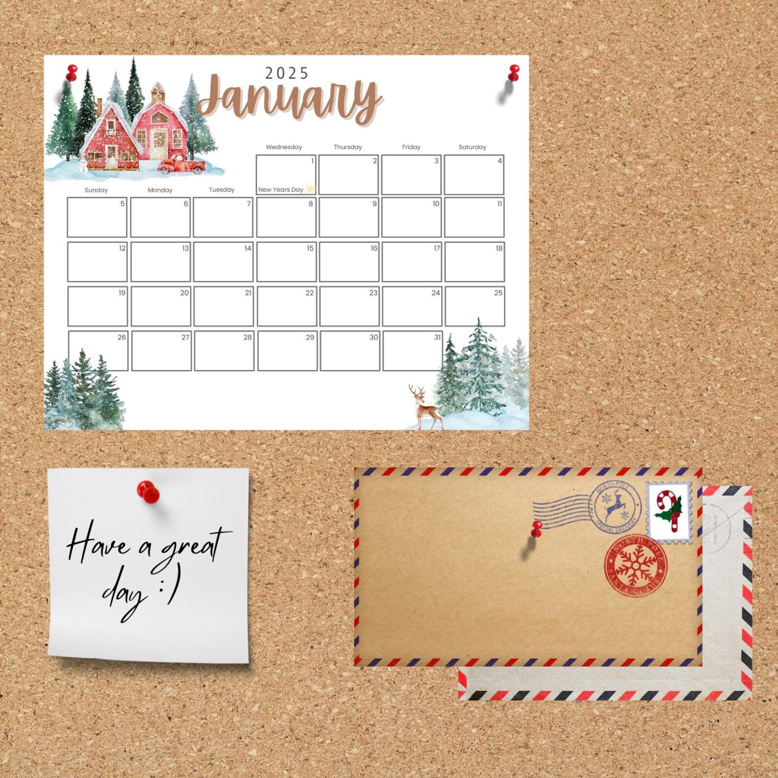 Printable Calendars 2025, Printable Kids Calendars, 2025 Fillable ...