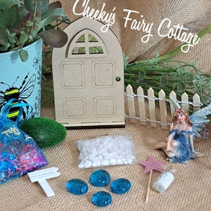 Starterfeeset, fantasie en fantasiespel. Adopteer een schattige fee met geboorteakte. Leuke kinderen voor kinderen.