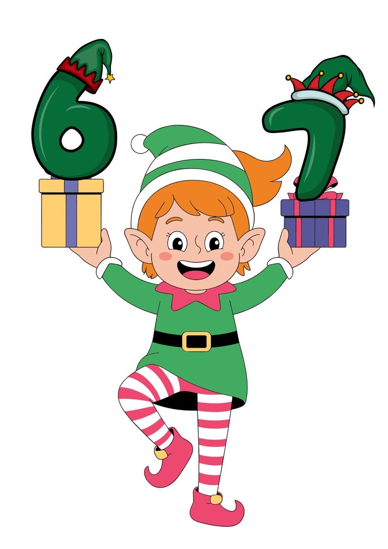 ELF 6 7 - A4 Digital Download. - Etsy UK