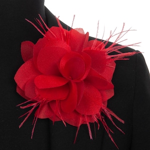 red flower pin for dress Beautiful Rhinestone Pink Red Multicolor Flower Floral Brooch Pin Lot P91-5