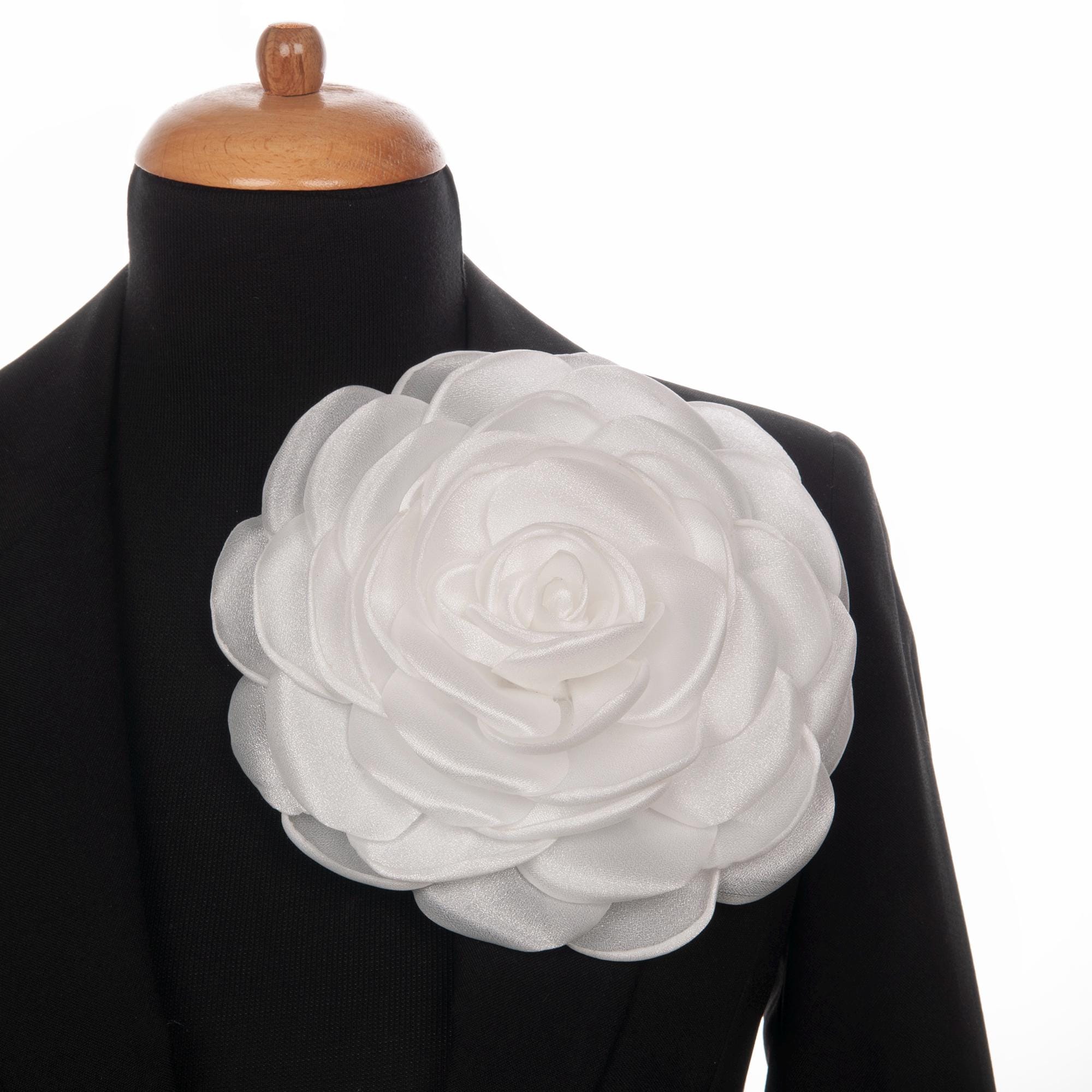 Spilla a forma di fiore grande, spille a forma di fiore di