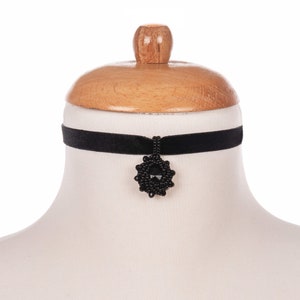 Pack De 10 Colliers Ras Du Cou - Chokers Extensibles En Velours Noir Pour Femmes Et Ados - Style Vintage