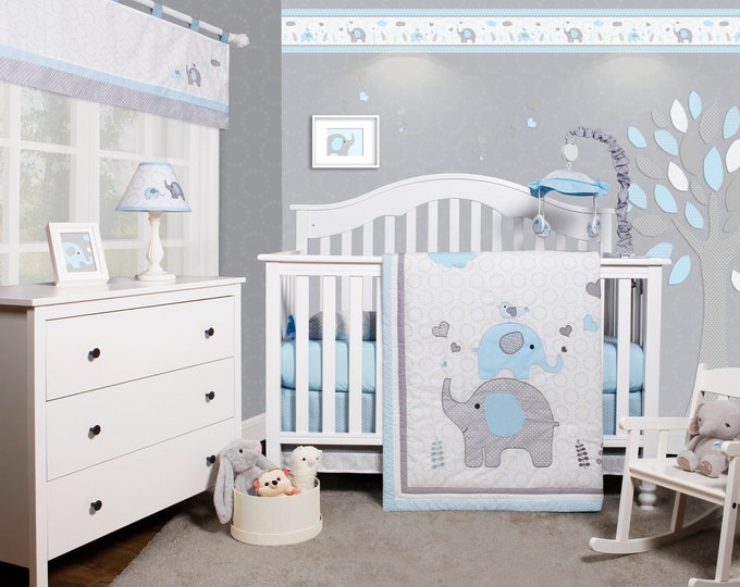 Baby Boy Little Dreamer Elephant Set-Ecru main image 1