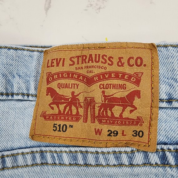 Men's Light blue 510 - Levi's Jeans - 29W x 30L - image 2