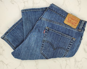 Men's Medium blue 527 - Levi's Jeans - 38W x 32L