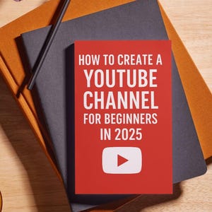 How to Start a YouTube Channel in 2025 – Beginner’s Step‑by‑Step Guide + Monetization Tips | Digital Download eBook for New Creators