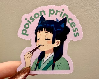 Poison Princess Maomao The Apothecary Diaries Vinyl Sticker