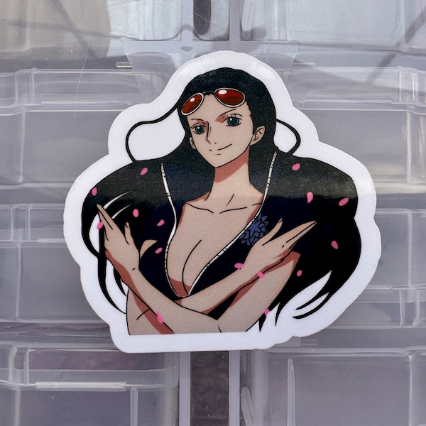 Nico Robin Mil Fleur Vinyl One Piece Sticker