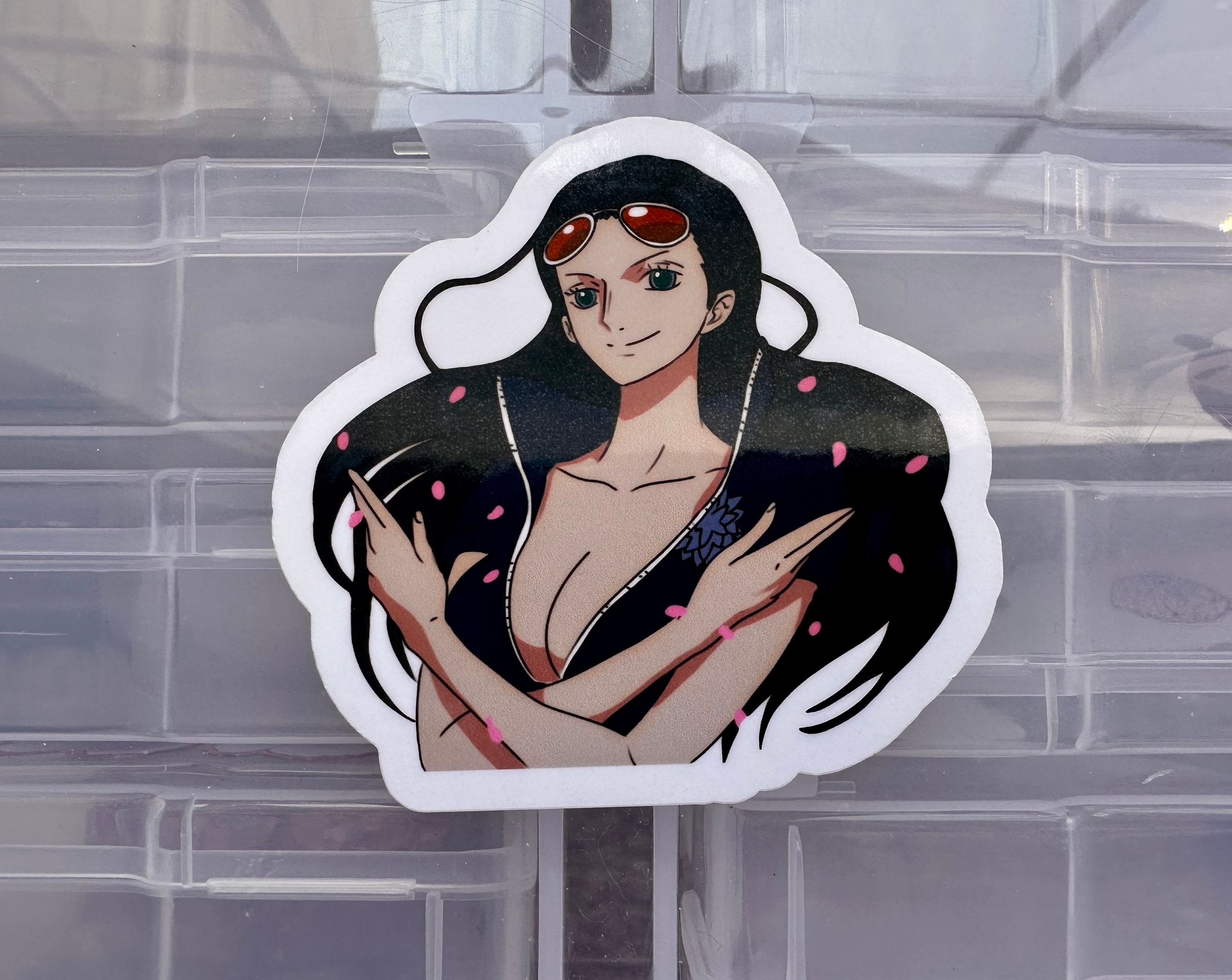 One Piece Deco Sticker Wano Country Arc #07 Nico Robin Nami 2 pieces Ensky