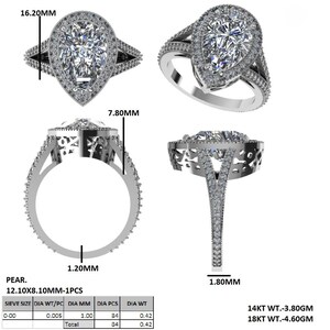 Perfect For Jewelry Designers, Manufacturers, CAD Artists, and 3D Printing