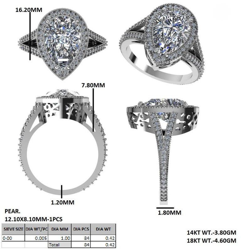 Perfect For Jewelry Designers, Manufacturers, CAD Artists, and 3D Printing