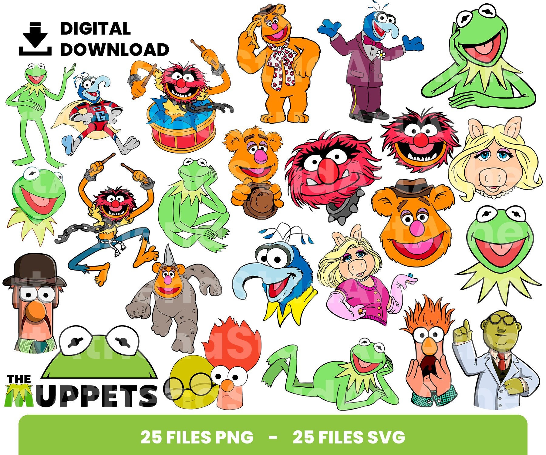 Beaker Meep Meep Meep Muppets Inspired Fake Album Artwork 