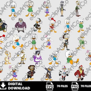 70 Clipart - Ducktales Svg, Ducktales Png, Duck Png, Scrooge Mcduck Png ...