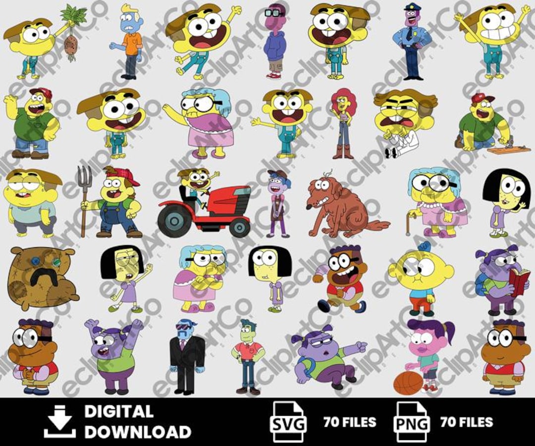 70 Clipart - Big City Greens Svg, Big City Greens Png, Los Vecinos ...