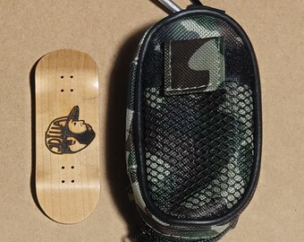 JDilla Fingerboard:Wood Engraved Fingerboard (skateboard)