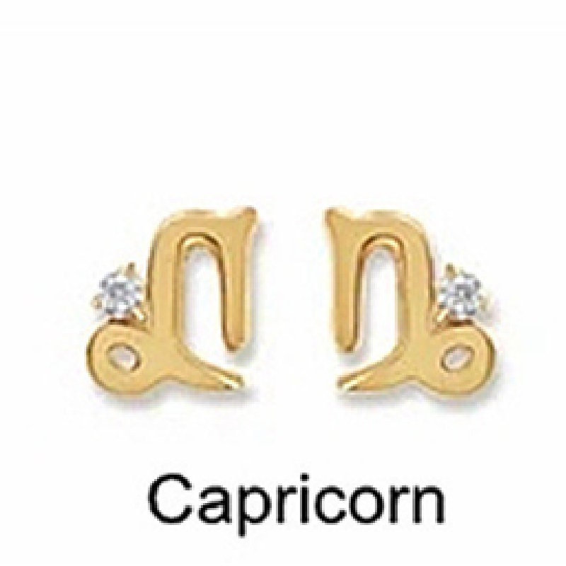 Zodiac Sign Earrings Star Sign Jewellery Horoscope Earrings Etsy Australia