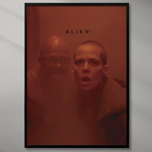 Alien 3 Movie Poster - Minimalist Sci-Fi Horror Art - David Fincher - Sigourney Weaver - Retro A2 Film Print - 1992 Sci-Fi Decor