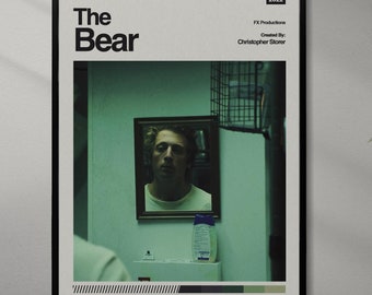 The Bear TV Show Poster - Retro Culinary Drama Art Print (Digital Download)