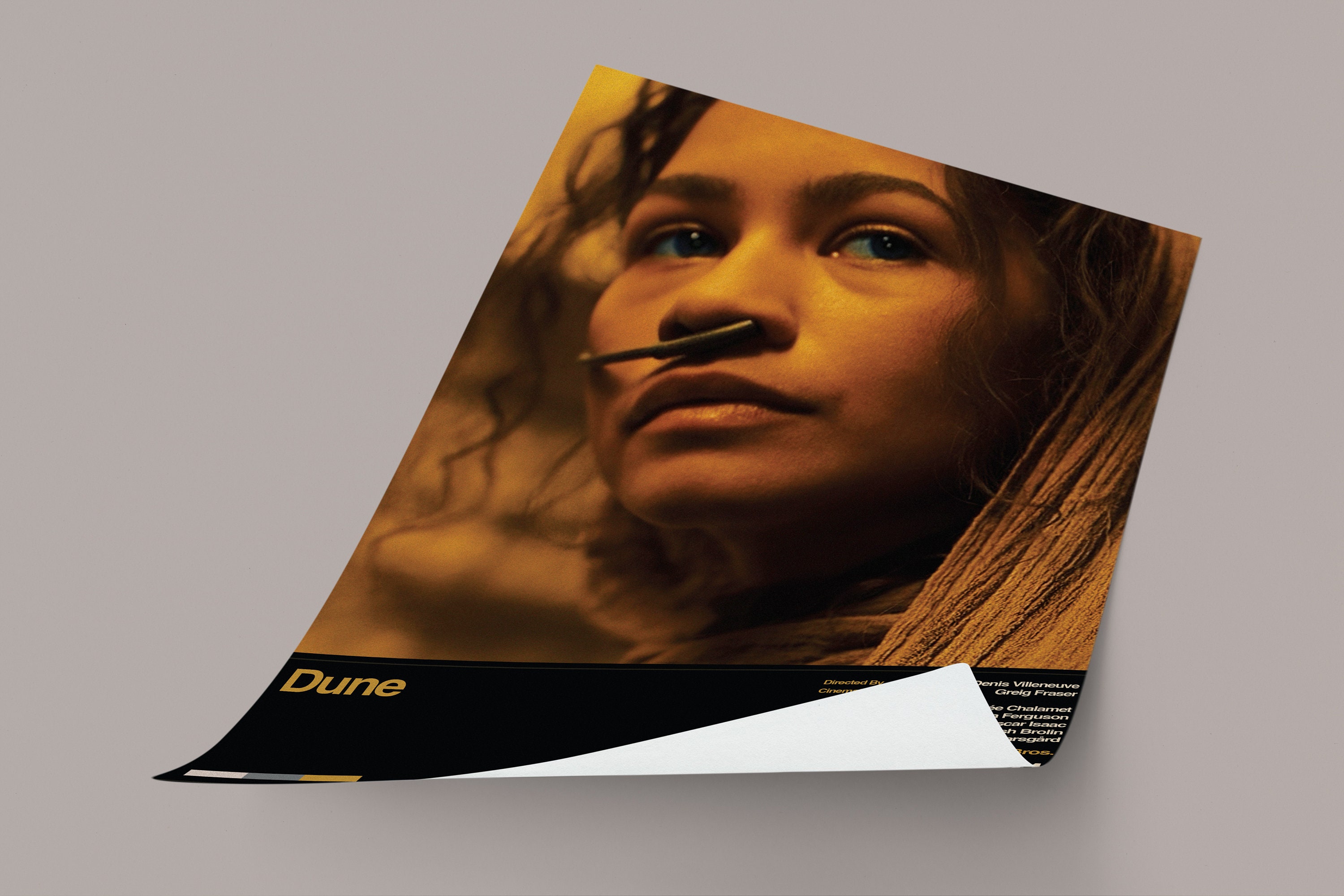 Custom Movie Poster, Custom TV Show Poster Modern Custom Poster