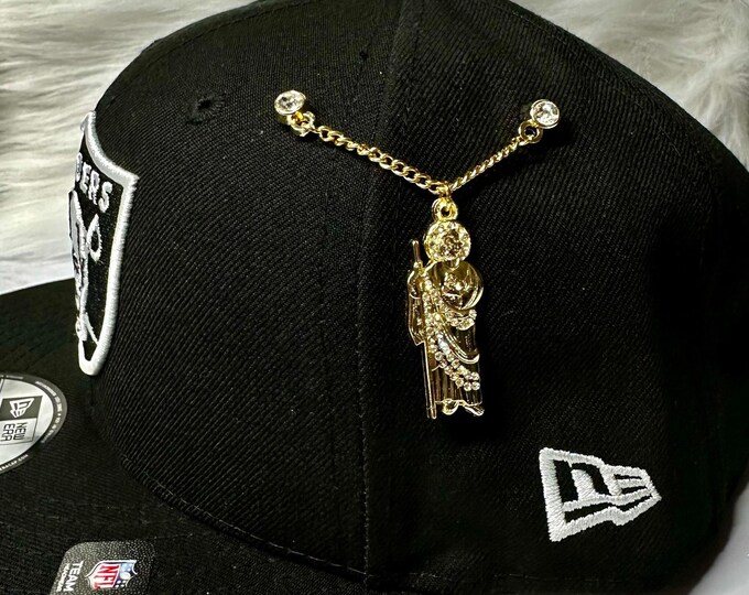 San Judas Tadeo Chain Pin Mexican Hat Pins Pins for Hats Cap Pins