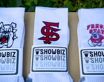 Fresno State Socks | Custom Socks | Fresno State University | Fresno State Bulldogs |