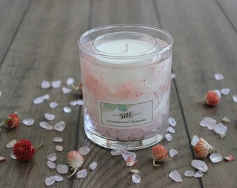 Scentimental Memories Candle| Floral Collection | Handmade Gift | Home Decor