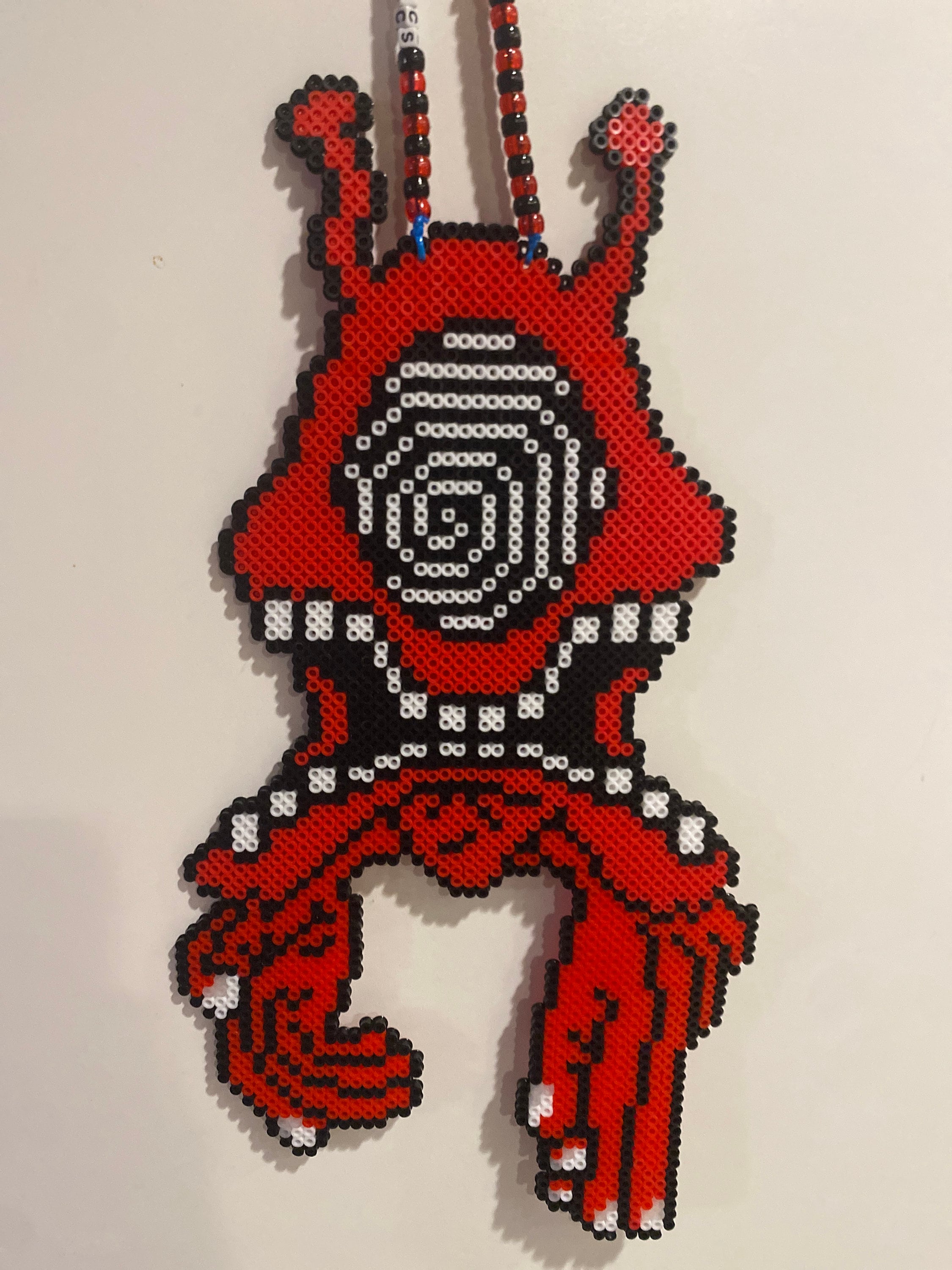 Subtronics Cyclops Red Perler Necklace