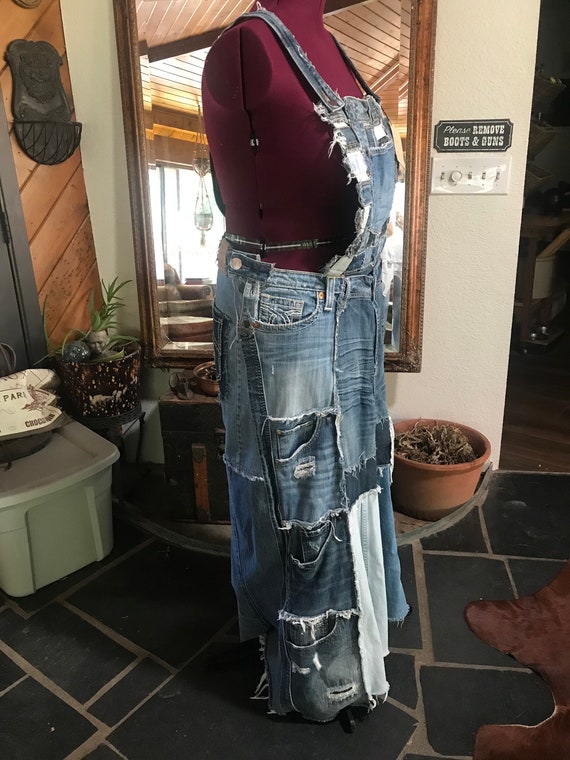 distressed denim overall dress Amazon.com: loveimgs Women Distressed Denim Overall Dress Bib Long Jean  Jumper Ripped Adjustable Straps Patchwork Pinafore Dress (X-Small,Black) :  Clothing, Shoes & Jewelry