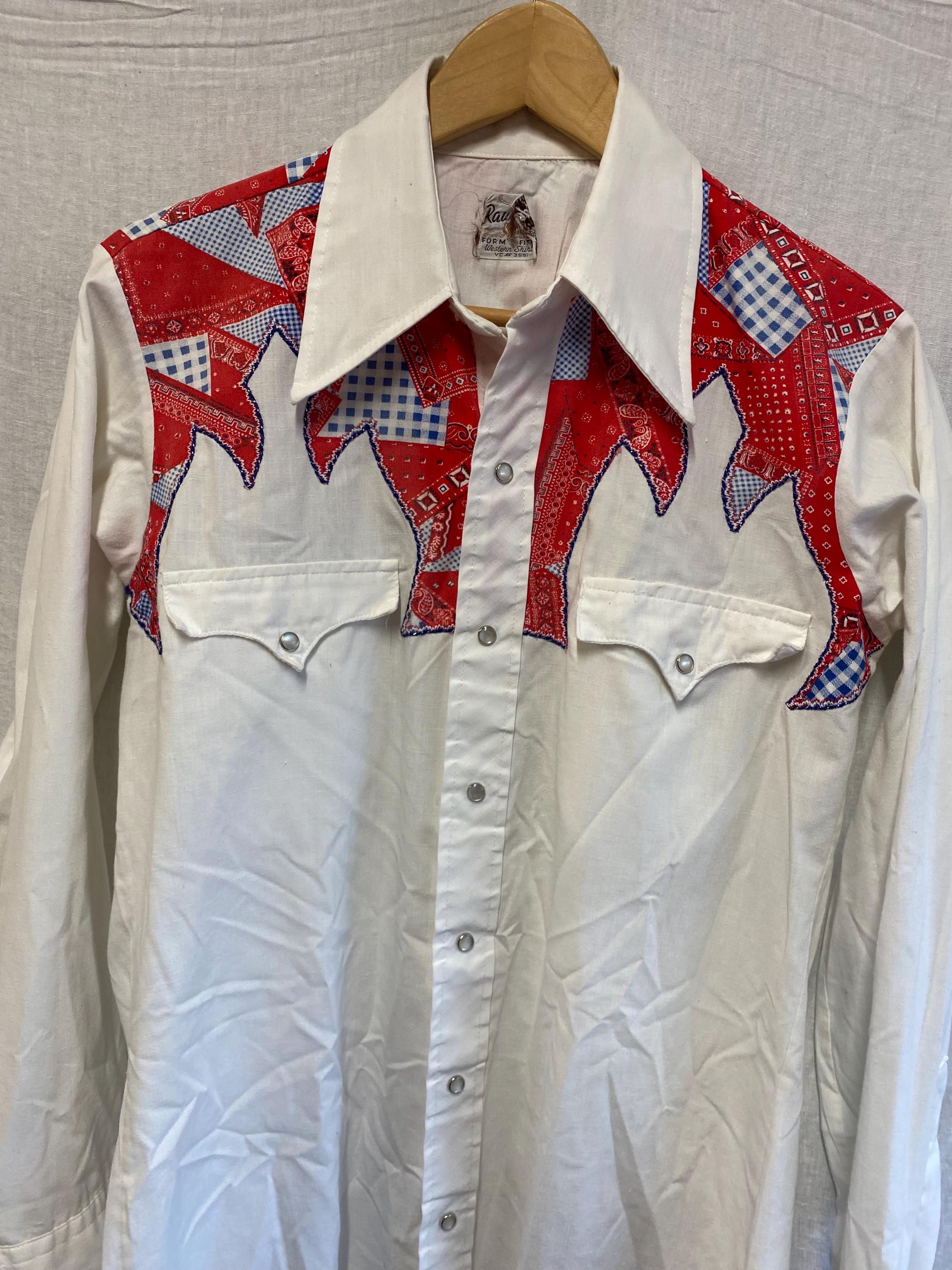 60's Western Shirt - Etsy