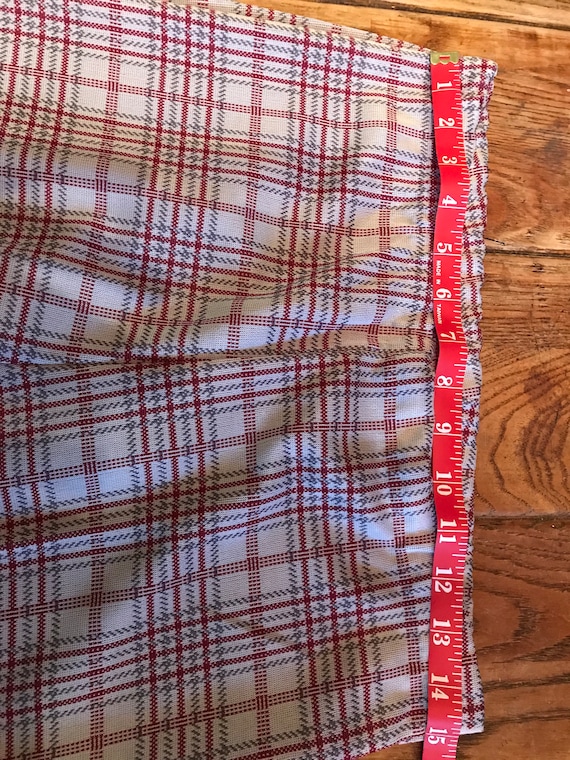 Vintage High Waisted Plaid Slacks