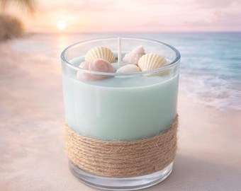 Sea Breeze Shell Candle