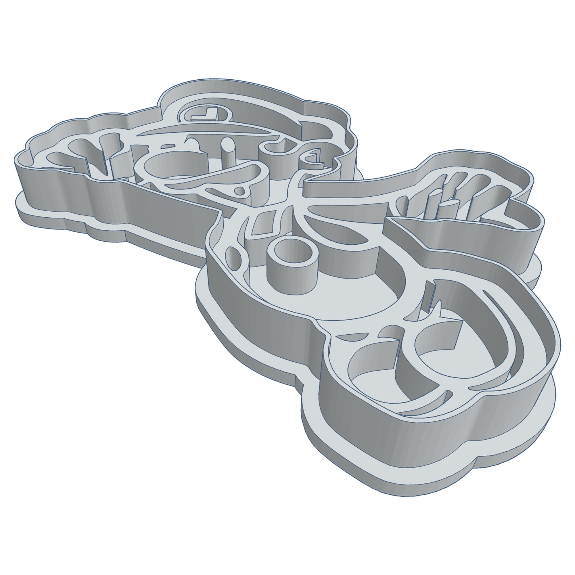 Luigi Cookie Cutter imprints and Cuts Download Etsy