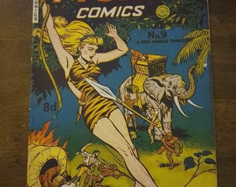 Fight Comics #9, 1950's Australia comic