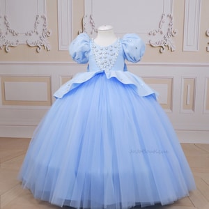 Little Girl Princess Dress Up, Cinderella Dresses for Toddler, Toddler Princess Dress 2t,  Cinderella Toddler Dresses