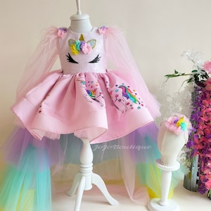 Rainbow Cloud Tutu, Unicorn Costume, Halloween Costume, Adult Unicorn Tutu, Kids Tutu, High Low Tutu Skirt, Rainbow Birthday Party Skirt