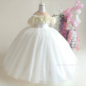 Baptism dress, Baby blessing dress, Baptism dress girl, Lace Christening gown girl, Christening gown