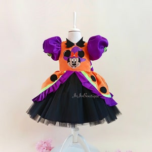 Minnie Mouse Outfit for Toddler, Minnie Mouse Disney Costume, Baby Minnie Mouse Birthday Dress, Minnie Mouse Halloween