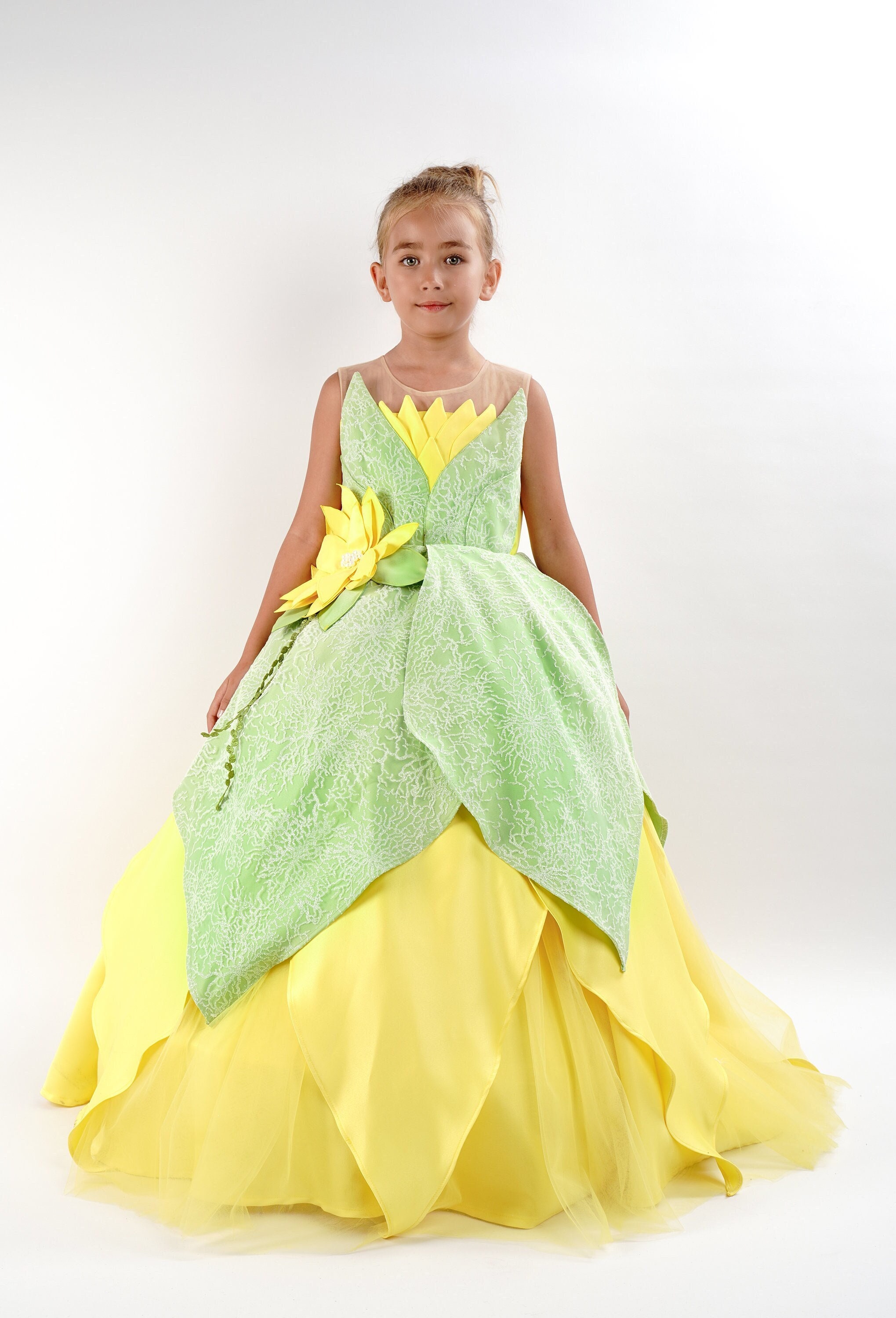 princess tiana toddler dress Tiana Costume for Kids  The Princess and the Frog