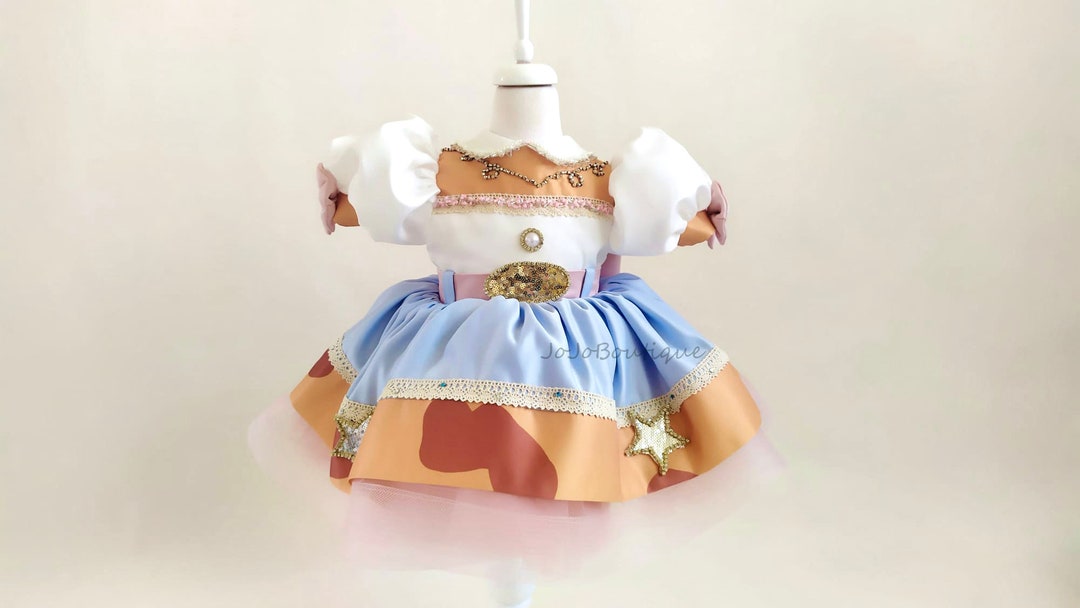 Jessie Baby Dress for Toddler Jessie Costume Girls Toy Story Etsy