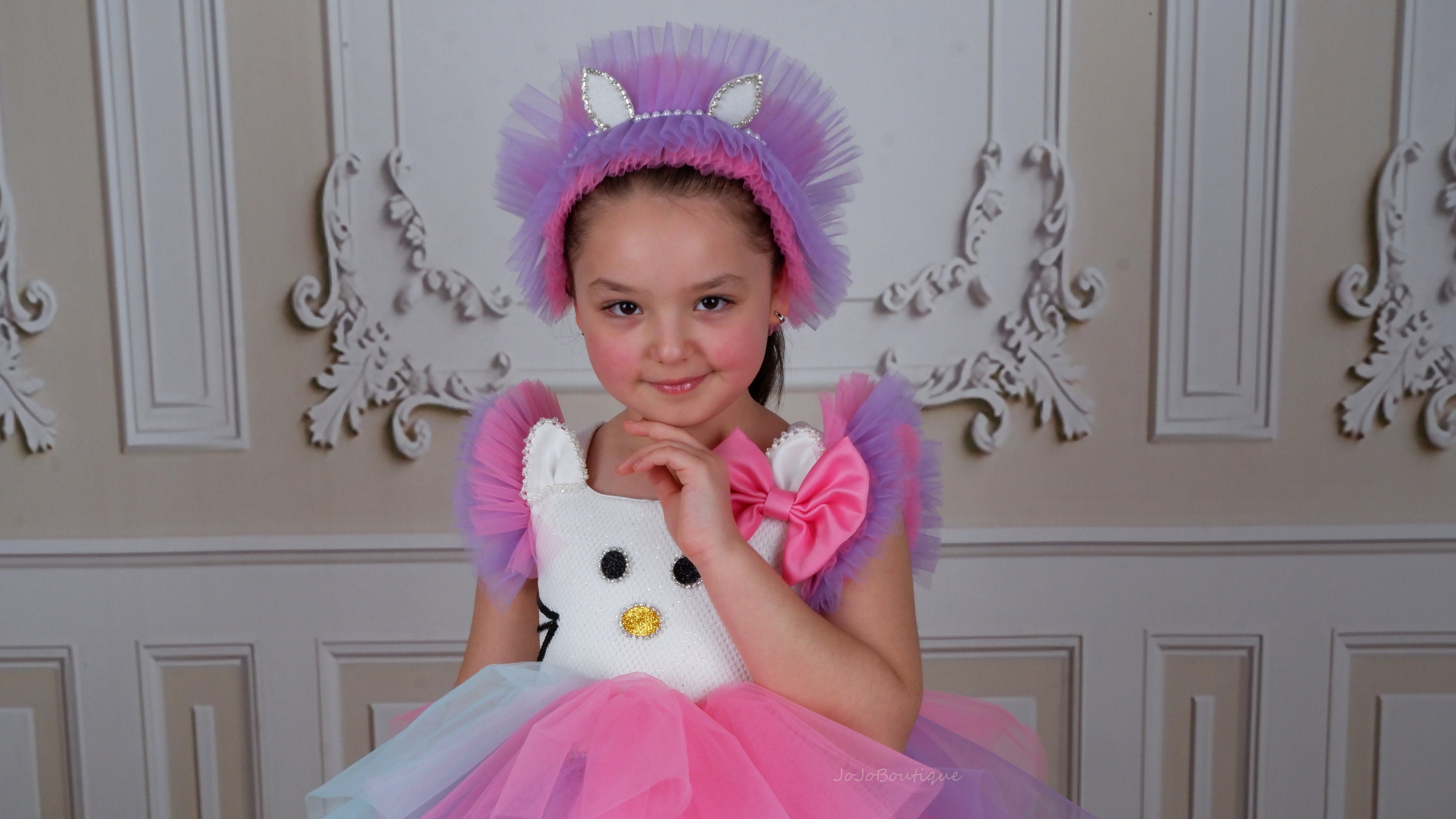 Hello Kitty Dress for Toddler Girl, Pink Tutu Birthday Outfit, Handmade Party  Dress, Kitty Costume, Headband Included - Etsy