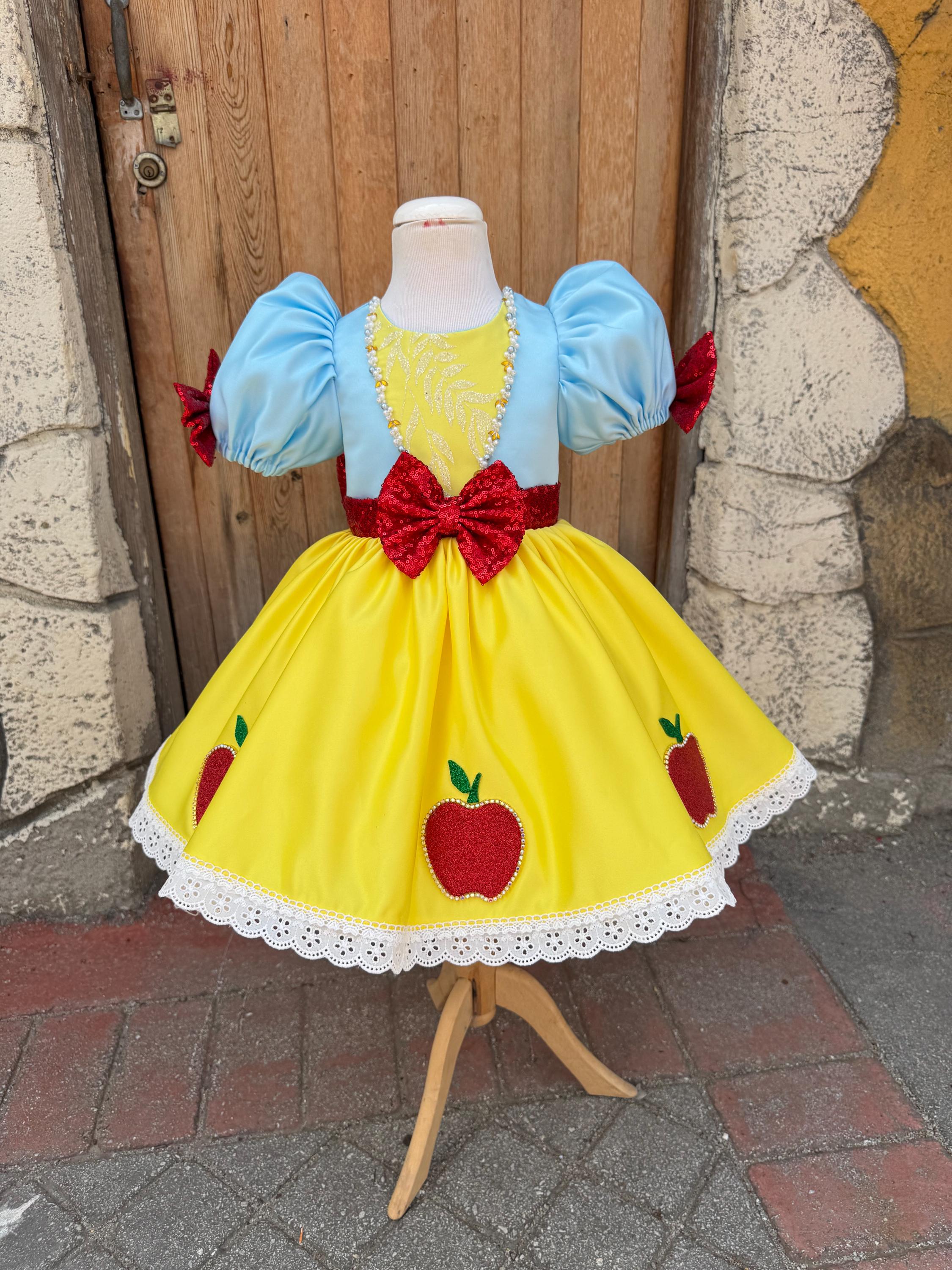 Yellow Apple Dress 2t - Etsy Yellow Apple Dress 2t - Etsy