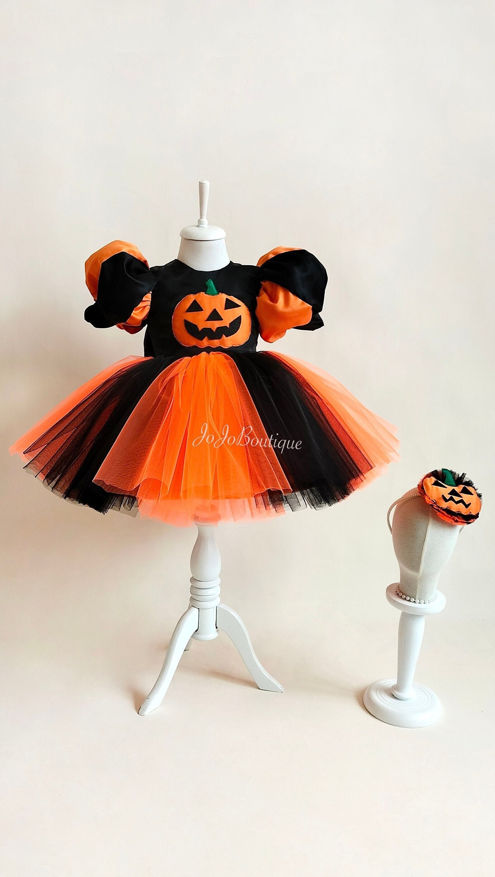 PERSONALIZED Pumpkin Thanksgiving Fall Halloween outfit - Brown embellished tutu skirt bloomers