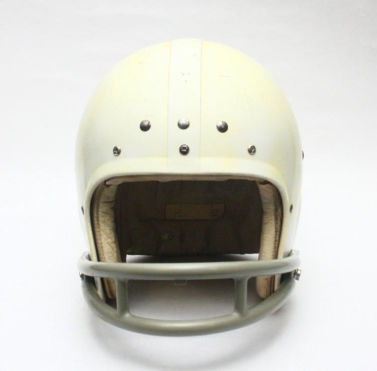 Rare Game Used 1950s 60s Gayle Sayers Style Wilson Football Helmet