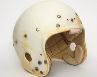 Ultra Rare Vintage 1970s Rawlings HND Football Helmet Size Large 7