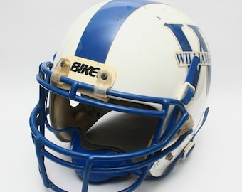Game Used Vintage BIKE Football Helmet- Size Large - White